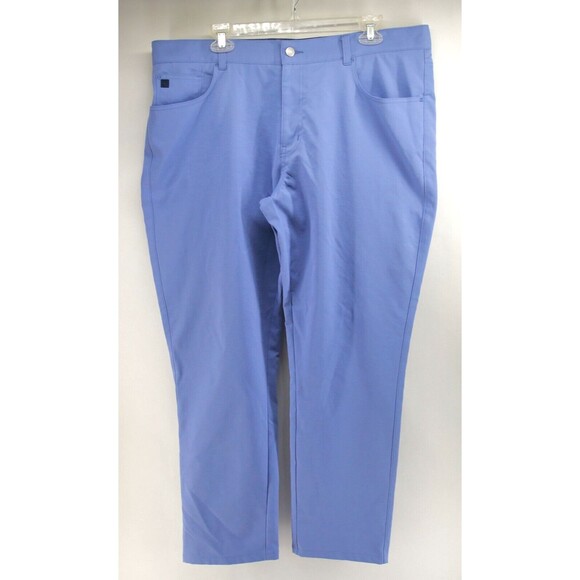 Peter Millar‎ Pants Performance Blue Golf Five-Pocket Size 38x32 PGA